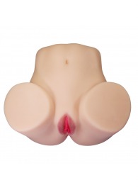 Телесный мастурбатор Julia с 2 любовными каналами - Baile - в Коломне купить с доставкой