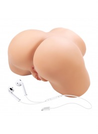 Телесный мастурбатор Olivia с 2 любовными отверстиями - Baile - в Коломне купить с доставкой