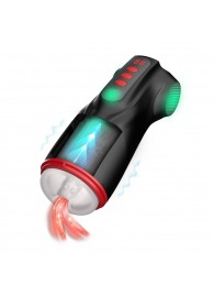 Интерактивный мастурбатор Raven с вакуумом, вибрацией и подсветкой - Shots Media BV - в Коломне купить с доставкой