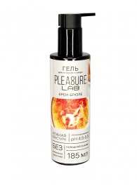 Съедобный лубрикант на водной основе Pleasure Lab с ароматом крем-брюле - 185 мл. - Pleasure Lab - купить с доставкой в Коломне