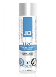 Охлаждающий лубрикант на водной основе JO Personal Lubricant H2O COOLING - 120 мл. - System JO - купить с доставкой в Коломне
