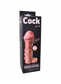 Фаллоудлинитель с кольцом COCK size M - 15 см. - LOVETOY (А-Полимер) - в Коломне купить с доставкой