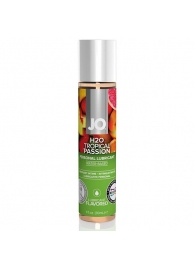 Смазка с ароматом тропических фруктов JO Flavored Tropical Passion - 30 мл. - System JO - купить с доставкой в Коломне