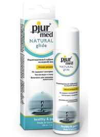 Нейтральный лубрикант на водной основе pjur MED Natural glide - 100 мл. - Pjur - купить с доставкой в Коломне