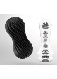 Мастурбатор FLEX Rocky Black с плотным рельефом - Tenga - в Коломне купить с доставкой