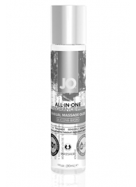 Массажный гель ALL-IN-ONE Massage Oil Sensual нейтральный - 30 мл. - System JO - купить с доставкой в Коломне