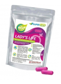 Возбуждающие капсулы Ladys Life - 2 капсулы (0,35 гр.) - SuperCaps - купить с доставкой в Коломне