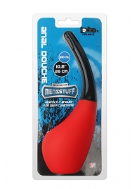 Анальный душ MENZSTUFF 310ML ANAL DOUCHE RED/BLACK - Dream Toys - купить с доставкой в Коломне