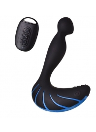 Чёрно-синий массажер простаты Erotist Third - Erotist Adult Toys - в Коломне купить с доставкой