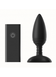 Чёрная вибровтулка NEXUS ACE SMALL с дистанционным управлением - 10 см. - Nexus Range