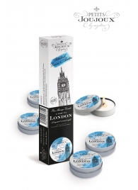 Набор из 5 свечей Petits Joujoux London с ароматом ревеня, амбры и чёрной смородины - MyStim - купить с доставкой в Коломне