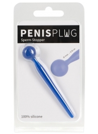 Синий уретральный стимулятор Penis Plug - 9,6 см. - Orion - купить с доставкой в Коломне