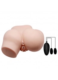 Телесный полуторс с двумя любовными тоннелями и вибрацией - Baile - в Коломне купить с доставкой