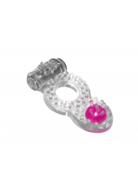 Прозрачное эрекционное кольцо Rings Ringer - Lola Games - в Коломне купить с доставкой