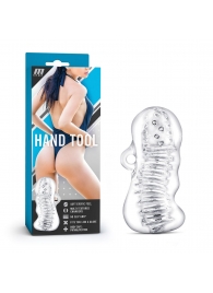 Прозрачный мастурбатор M for Men Hand Tool - Blush Novelties - в Коломне купить с доставкой