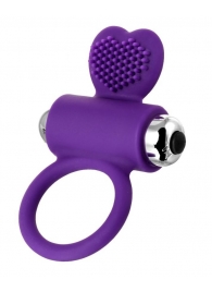 Фиолетовое виброкольцо с ресничками JOS PERY - JOS - в Коломне купить с доставкой