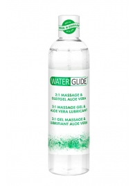 Гель-смазка 2-в-1 MASSAGE   LUBRICANT ALOE VERA - 300 мл. - Waterglide - купить с доставкой в Коломне