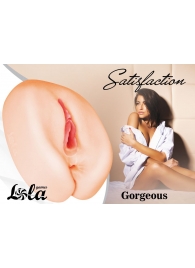 Мастурбатор с 2 тоннелями Satisfaction Gorgeous - Lola Games - в Коломне купить с доставкой