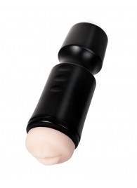 Мастурбатор-ротик A-Toys в черной колбе - A-toys - в Коломне купить с доставкой