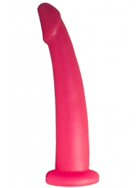 Розовый стимулятор простаты из геля - 18 см. - LOVETOY (А-Полимер) - в Коломне купить с доставкой