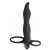 Черная вибронасадка для двойного проникновения Flirtini - 15,9 см. - Lola Games - купить с доставкой в Коломне