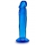 Синий анальный фаллоимитатор Sweet N Small 6 Inch Dildo With Suction Cup - 16,5 см. - Blush Novelties