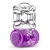 Фиолетовое эрекционное виброкольцо One Night Stand Vibrating C-Ring - Blush Novelties - в Коломне купить с доставкой