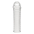 Текстурированная насадка на пенис Clear Textured Penis Enhancing Sleeve Extension - 16,5 см. - BlueLine - в Коломне купить с доставкой