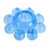 Голубая гелевая насадка-цветок - Toyfa Basic - в Коломне купить с доставкой
