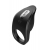 Черное эрекционное виброкольцо Vibro Lust Ring - MALESATION - в Коломне купить с доставкой