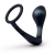 Черное эрекционное кольцо со стимулятором простаты Ringer Cock Ring   Plug - b-Vibe - в Коломне купить с доставкой