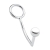Кольцо на пенис с анальным стимулятором Stainless Steel Anal Hook   Cock Ring - BlueLine - в Коломне купить с доставкой