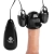 Черная стимулирующая насадка для головки полового члена Multi Speed Vibrating Penis Head Teaser - XR Brands - в Коломне купить с доставкой