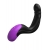 Черно-фиолетовый вибромассажёр простаты Hyper-Pulse P-Spot Massager - Pipedream - в Коломне купить с доставкой
