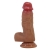 Телесный фаллоимитатор из жидкого силикона Curtis - 17,3 см. - Baile