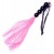 Розовая силиконовая плеть - 35,5 см. - Boys of Toys - купить с доставкой в Коломне