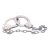 Наручники из металла с длинной цепочкой CHROME HANDCUFFS METAL HANDCUFFS W. KEY - NMC - купить с доставкой в Коломне