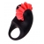 Чёрно-красное эрекционное виброкольцо Erotist - Erotist Adult Toys - в Коломне купить с доставкой