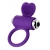 Фиолетовое виброкольцо с ресничками JOS PERY - JOS - в Коломне купить с доставкой