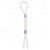 Прозрачное эрекционное кольцо-лассо SILICONE LASSO COCK RING DUAL BEADS - NMC - в Коломне купить с доставкой