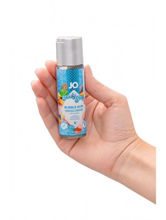 Смазка на водной основе Candy Shop Bubblegum с ароматом жвачки - 60 мл. - System JO - купить с доставкой в Коломне