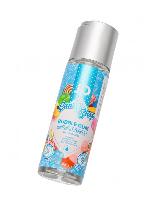 Смазка на водной основе Candy Shop Bubblegum с ароматом жвачки - 60 мл. - System JO - купить с доставкой в Коломне