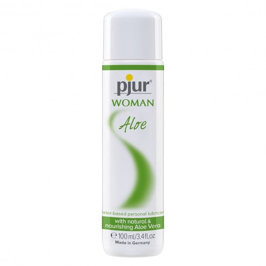 Лубрикант на водной основе pjur WOMAN Aloe - 100 мл. - Pjur - купить с доставкой в Коломне