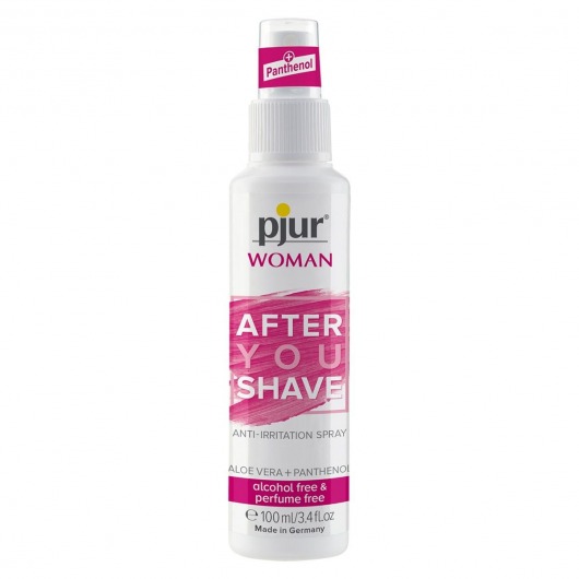 Спрей после бритья pjur WOMAN After You Shave Spray - 100 мл. - Pjur - купить с доставкой в Коломне