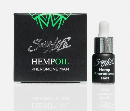 Мужские духи с феромонами Sexy Life HEMPOIL man - 5 мл. -  - Магазин феромонов в Коломне