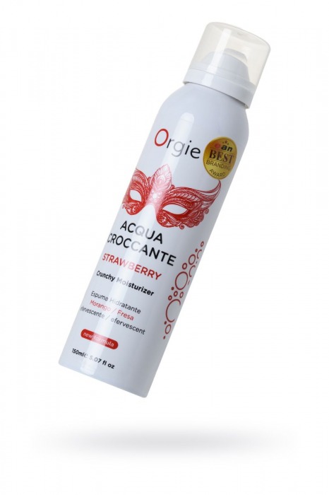 Шипучая увлажняющая пена для чувственного массажа Orgie Acqua Croccante - 150 мл. - ORGIE - купить с доставкой в Коломне