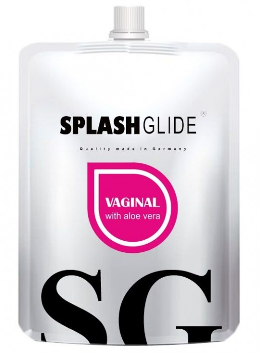 Ухаживающий лубрикант на водной основе Splashglide Vaginal With Aloe Vera - 100 мл. - Splashglide - купить с доставкой в Коломне