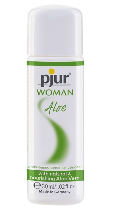 Лубрикант на водной основе pjur WOMAN Aloe - 30 мл. - Pjur - купить с доставкой в Коломне