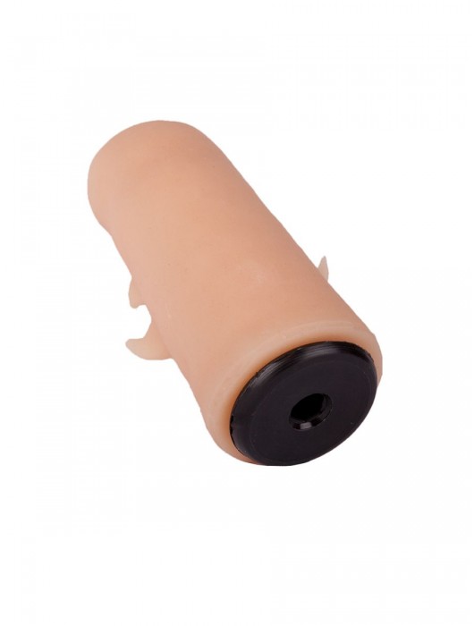 Черный пояс-трусики с двумя насадками  Экзотик-Sara  - 16,5 и 11 см. - LOVETOY (А-Полимер) - купить с доставкой в Коломне