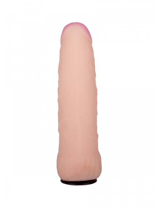 Черный пояс-трусики с двумя насадками  Экзотик-Sara  - 16,5 и 11 см. - LOVETOY (А-Полимер) - купить с доставкой в Коломне